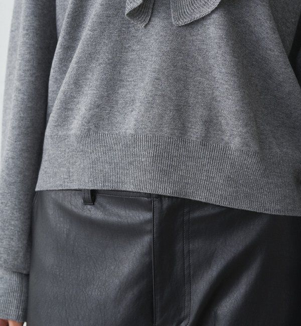  「フリルカラーニット」|ニット・セーター|