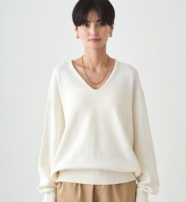 「マルチウェイ肩掛けニット」|ニット・セーター|