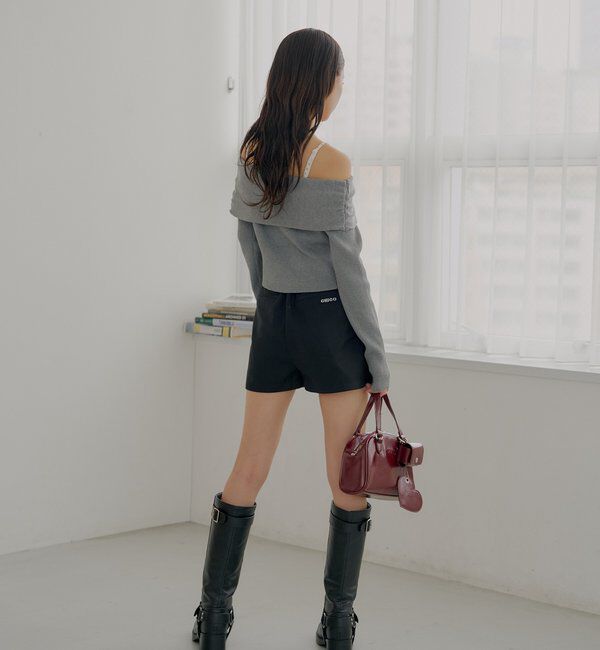  「フロントタックショートパンツ」|チノ|