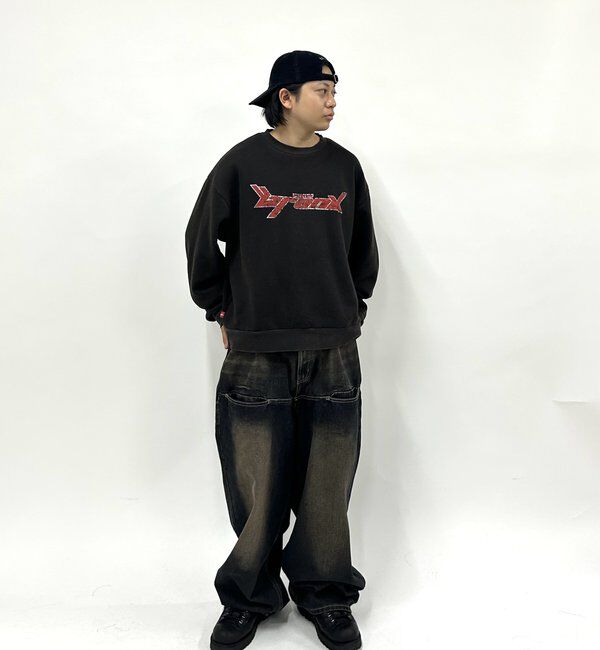  「SLASH POCKET BLAST WIDE DENIM」|デニム|