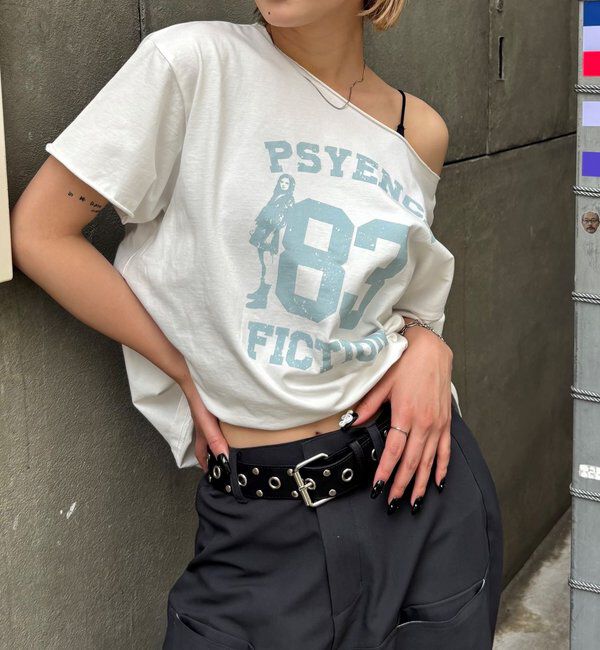  「【新色追加】エリオットオフショルTEE」|Tシャツ・カットソー|