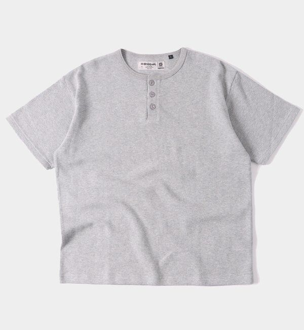  「【Sourcream/サワークリーム】ワッフルヘンリーネックTEE / 2サイズ」|Tシャツ・カットソー|