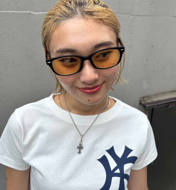  「オーバルカラーサングラス」|サングラス|