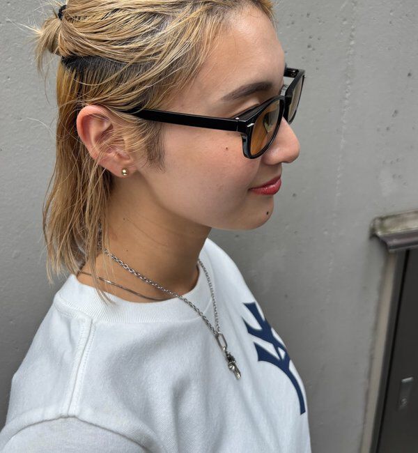  「オーバルカラーサングラス」|サングラス|