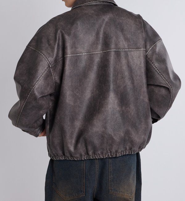  「VINTAGE-LIKE SOUTIEN COLLAR BLOUSON」|ブルゾン・スタジャン|