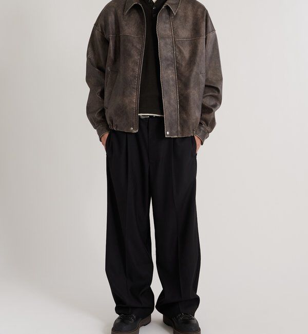  「VINTAGE-LIKE SOUTIEN COLLAR BLOUSON」|ブルゾン・スタジャン|