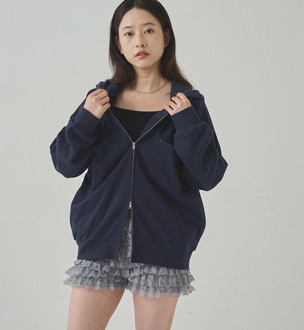  「SLASH POCKET HOODIE」|パーカー|