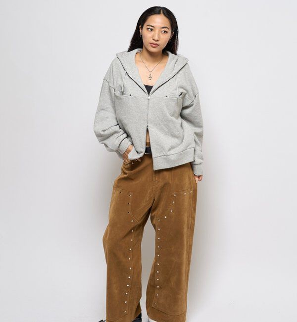  「SLASH POCKET HOODIE」|パーカー|