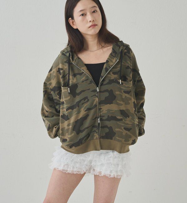  「SLASH POCKET HOODIE」|パーカー|