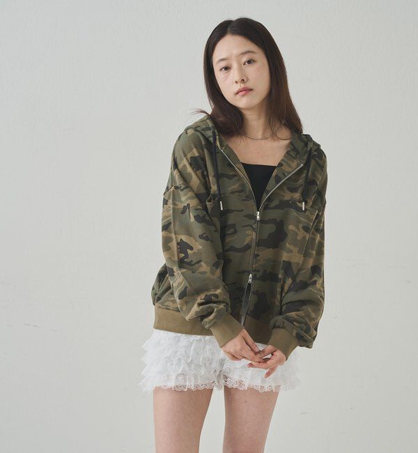  「SLASH POCKET HOODIE」|パーカー|