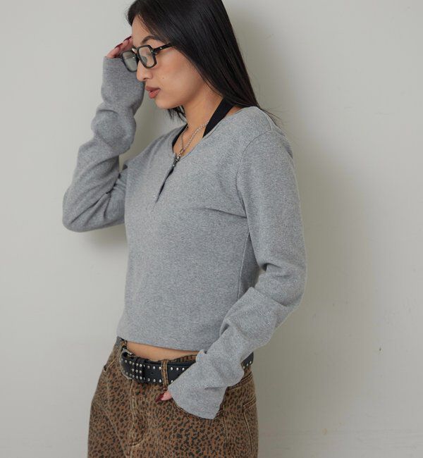  「RING DOT L/S TOPS」|Tシャツ・カットソー|