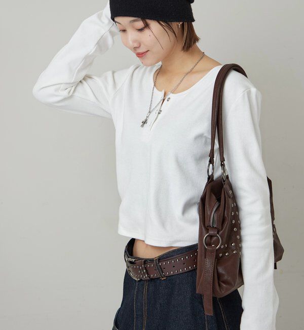  「RING DOT L/S TOPS」|Tシャツ・カットソー|