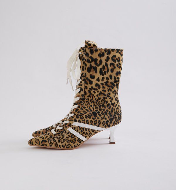  「SLOPPYスニーカーミドルブーツ」|ロングブーツ|