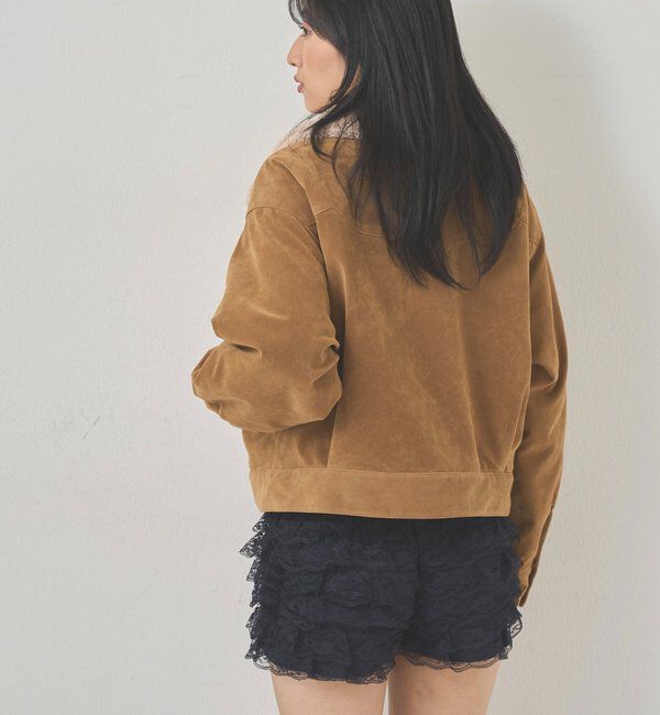  「BOA COLLAR STUDDED SUEDE BLOUSON」|ブルゾン・スタジャン|