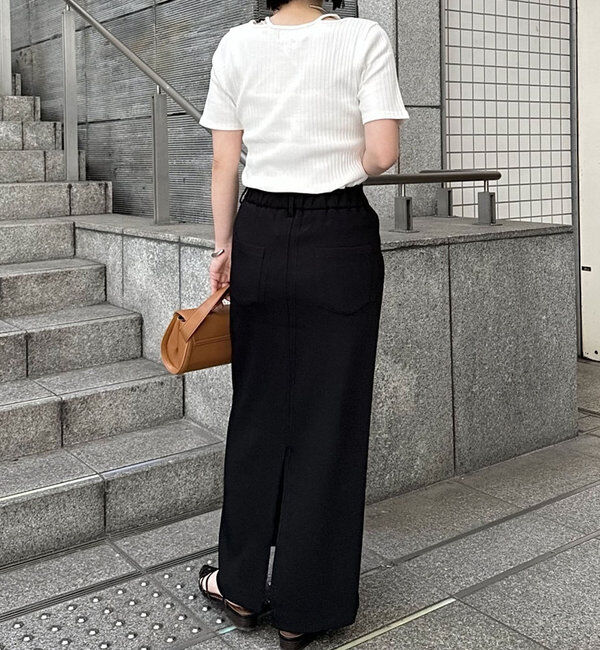  「【お気に入り累計2万超え/全骨格◎/低身長サイズ】マキシIラインスカート」|スカート|