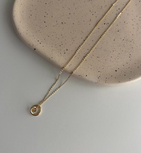  「〈GOLDY/ゴールディ〉スワールネックレス」|リング|