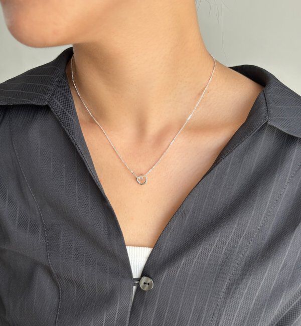  「〈GOLDY/ゴールディ〉スワールネックレス」|リング|