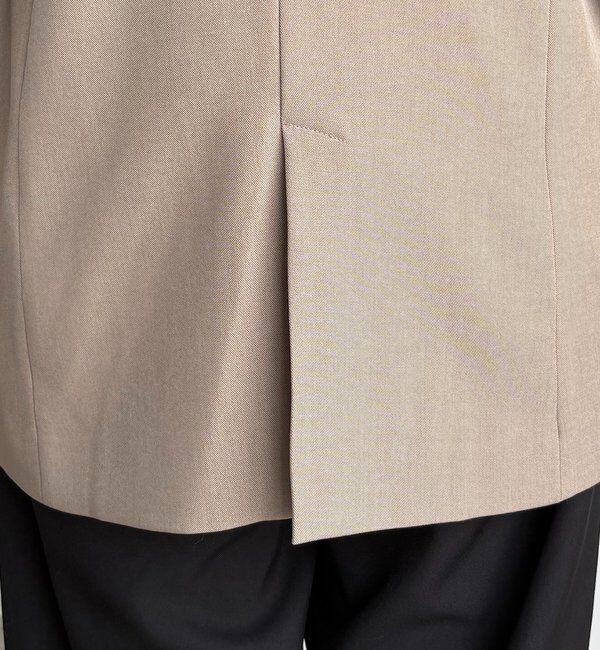  「【全骨格細見え◎】Wテーラージャケット」|テーラードジャケット|