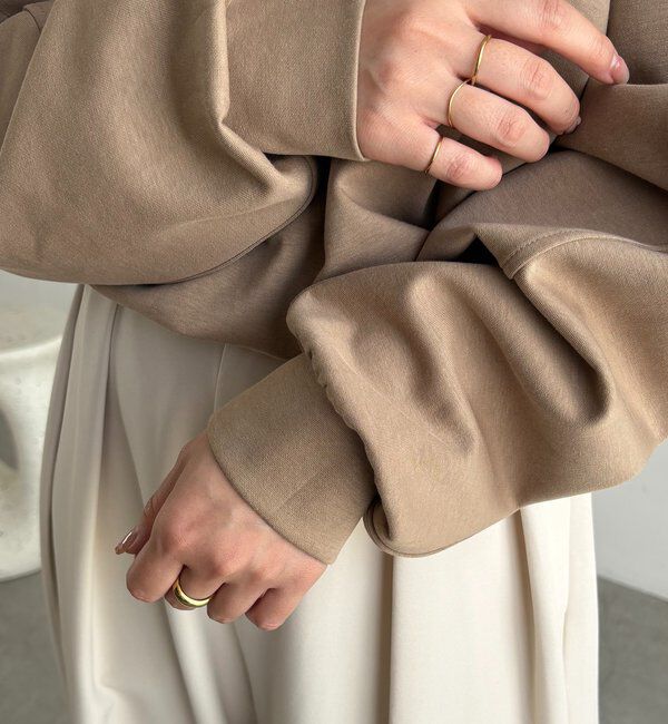  「【軽量/滑らかな着心地】バルーンフーディ」|Tシャツ・カットソー|