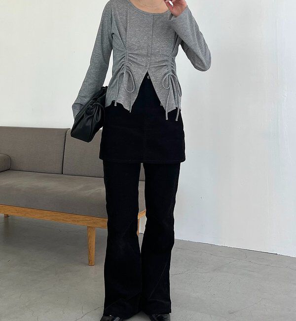  「ドロストリブTシャツ」|Tシャツ・カットソー|