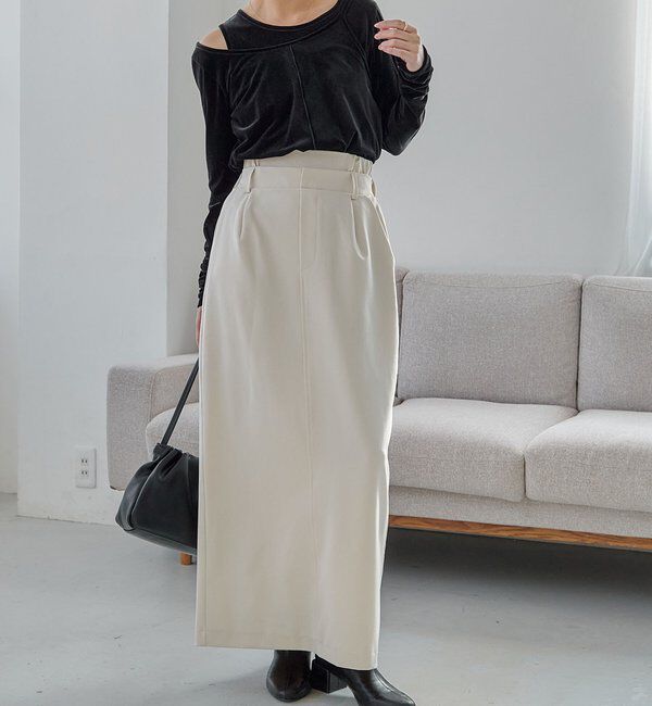  「レイヤードベロアTシャツ」|Tシャツ・カットソー|