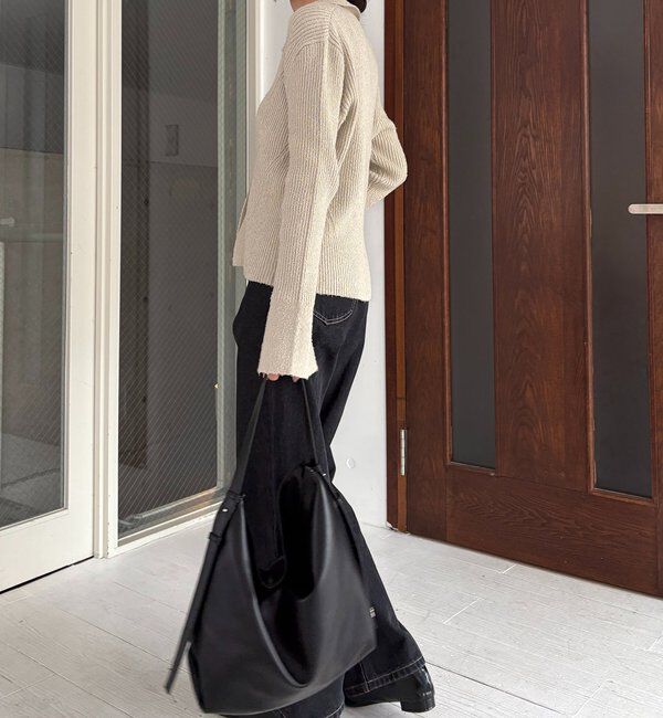  「ビアードカラーニット」|カーディガン|