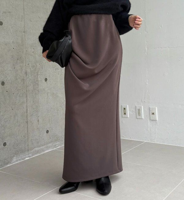  「カットドレープスカート」|スカート|
