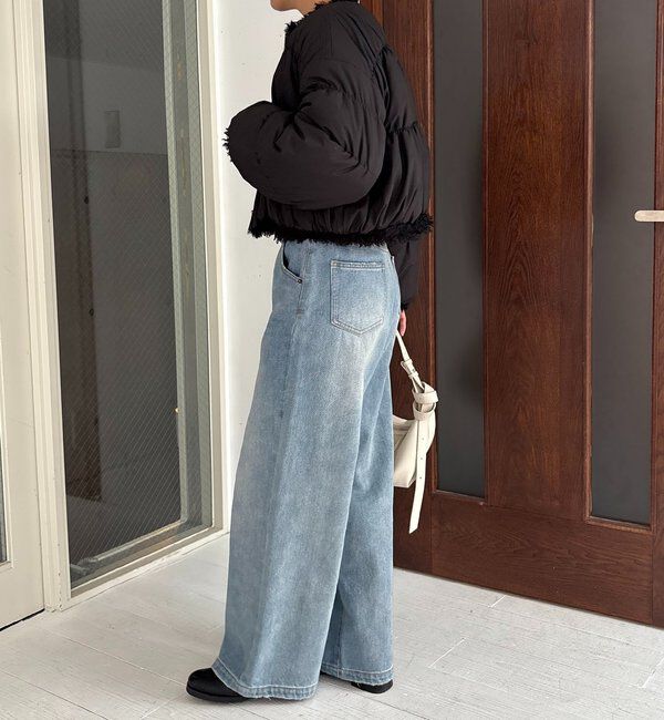  「【リバーシブル】〈C.L〉ボアリバショートジャケット」|ブルゾン・スタジャン|