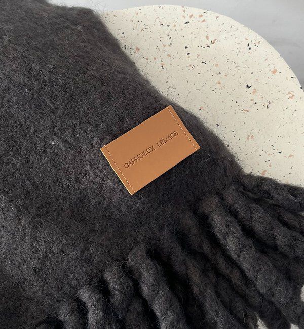  「モヘア起毛マフラー」|マフラー|