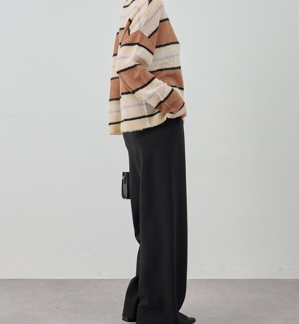  「ダブルクロスワイドパンツ」|チノ|