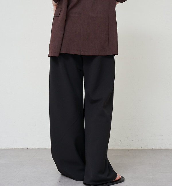  「ダブルクロスワイドパンツ」|チノ|