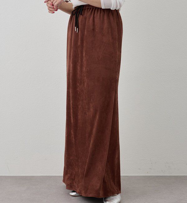  「《セットアップ着用可能》フェイクスウェードスカート」|スカート|