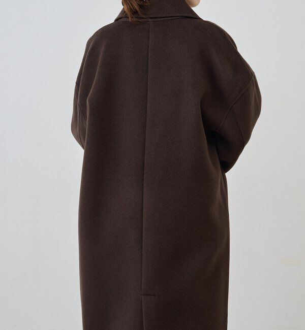  「ビッグカラーリバーロングコート」|その他|