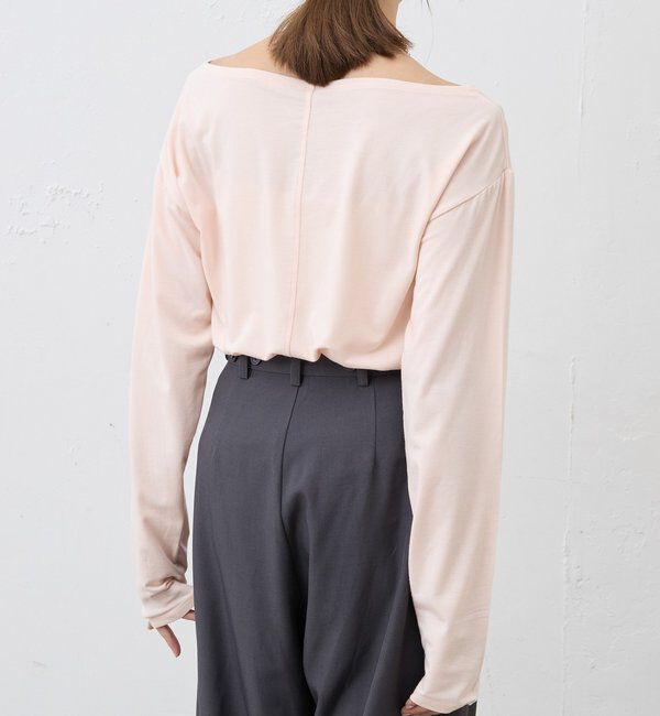  「ベーシックオフショルカットソー」|Tシャツ・カットソー|