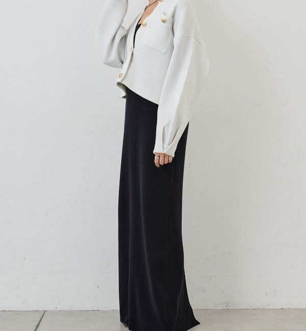  「ラメニットカーディガン」|カーディガン|