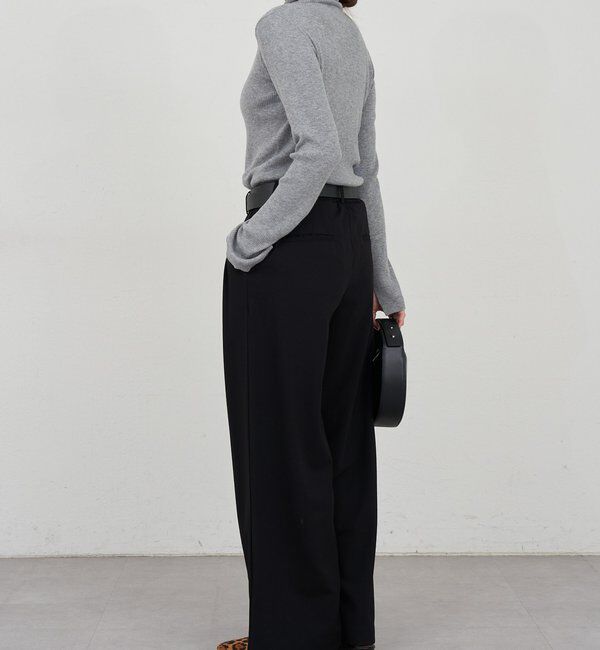  「ハイネックリブニット」|ニット・セーター|