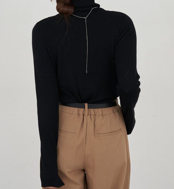  「ハイネックリブニット」|ニット・セーター|