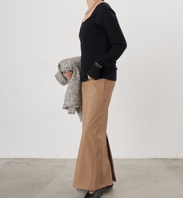  「【26SS予約】ビスチェレイヤードカットソー」|Tシャツ・カットソー|