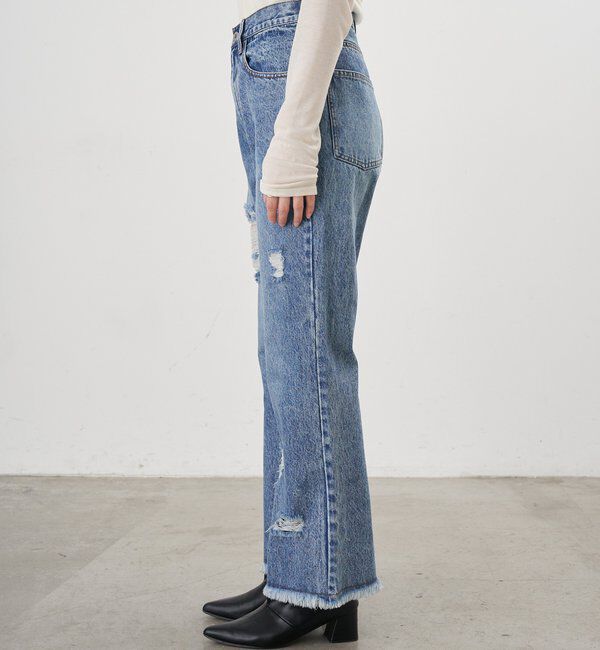  「【26SS予約】クラッシュデニム」|デニム|