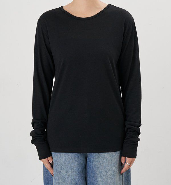  「シアーロングスリーブTEE」|Tシャツ・カットソー|