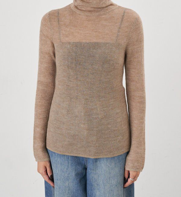  「シアータートルニット」|パーカー|