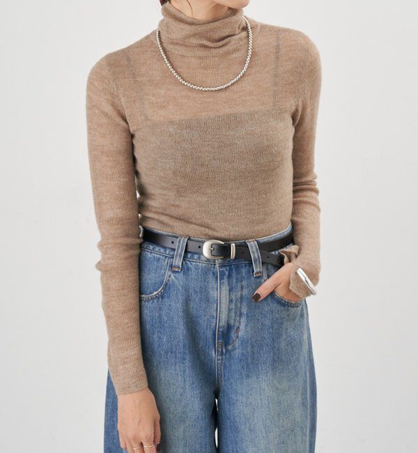  「シアータートルニット」|パーカー|