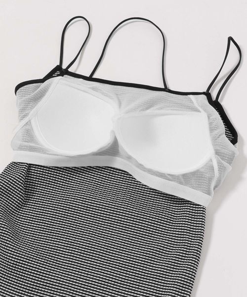 LOWRYS FARM「スタイルUPカップアシメキャミ」|シャツ・ブラウス|