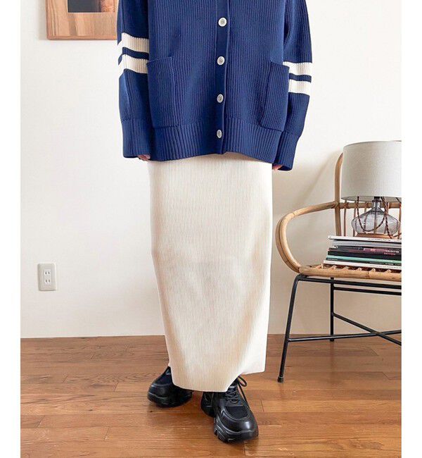 LOWRYS FARM「カットリブタイトスカート」|スカート|NTL