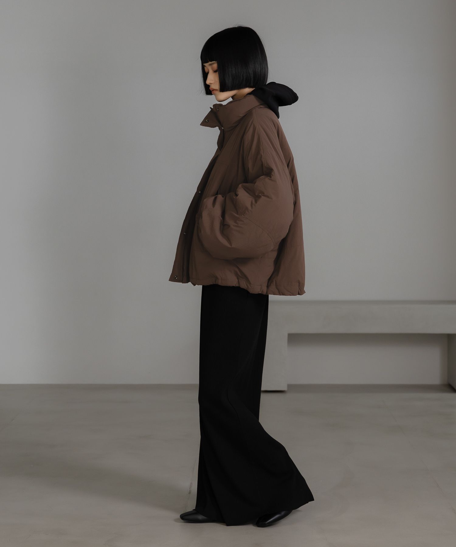 LOWRYS FARM「カットリブタイトスカート」|スカート|