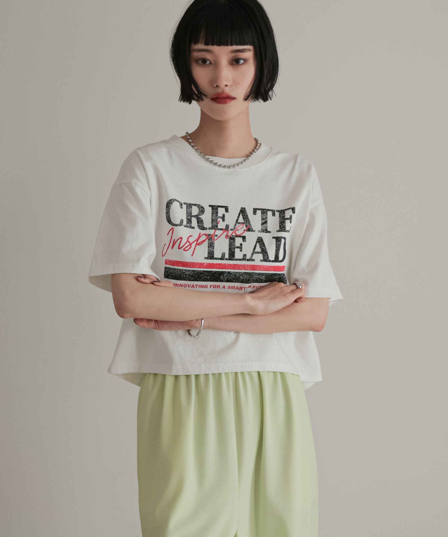 LOWRYS FARM「カコウロゴショートＴＥＥ」|Tシャツ・カットソー|OFF