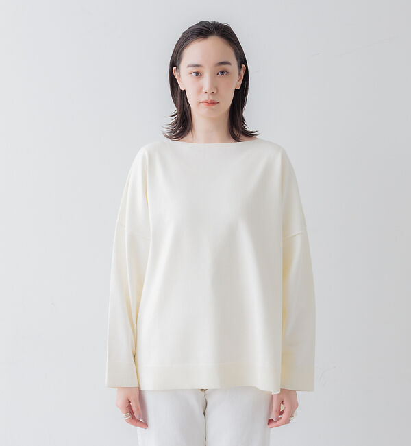 collex「ストレッチドロップショルダープルオーバー」|ニット・セーター|