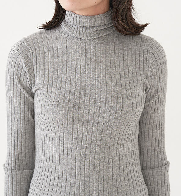 collex「タートルリブプルオーバー」|ニット・セーター|