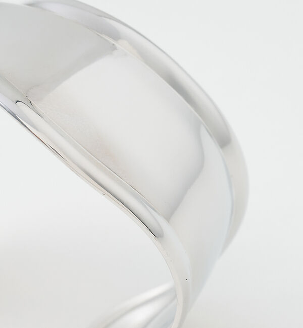 collex「【dignif／ディグニフ】ワイドウェーブバングル」|ブレスレット・バングル|