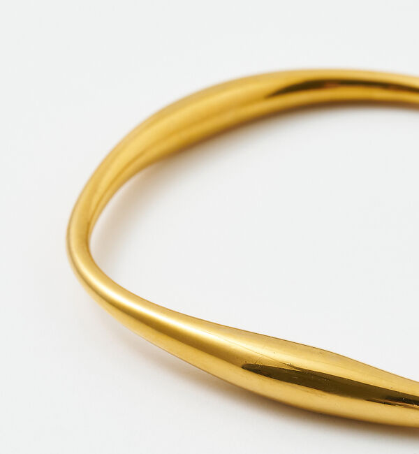 collex「【dignif】【金属アレルギー対応】ウェーブバングル」|ブレスレット・バングル|